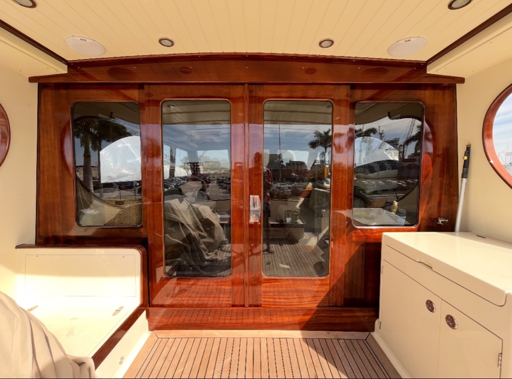 Custom woodwork and interior